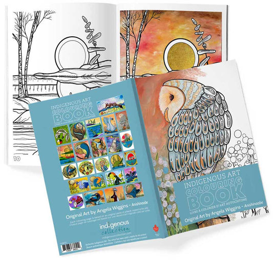 Angela Wiggins Colouring Book
