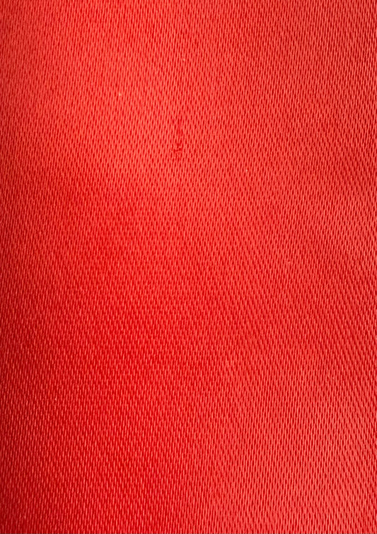 Red 1.5" Single Face Polyester