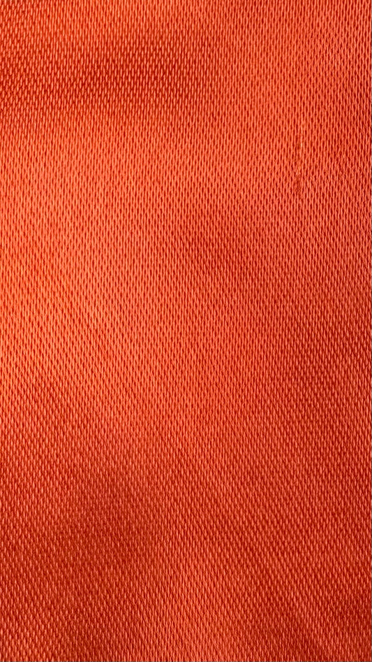 Burnt Orange 1.5" Single Face Polyester