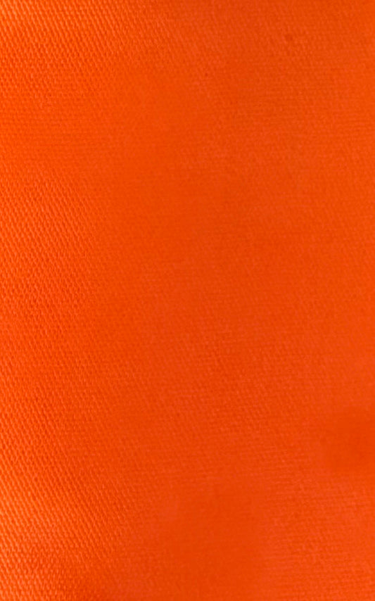 Orange 1.5" Single Face Polyester