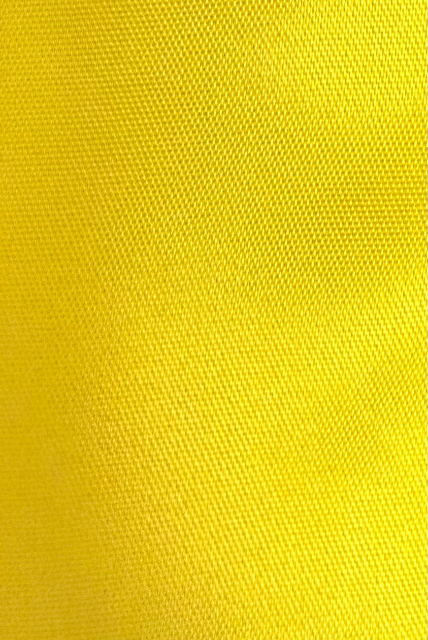 Lemon Yellow 1.5" Single Face Polyester