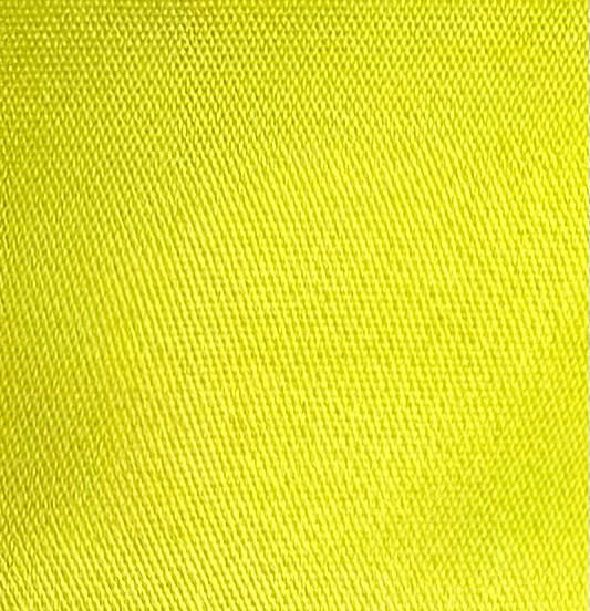 Neon Yellow 1.5" Single Face Polyester