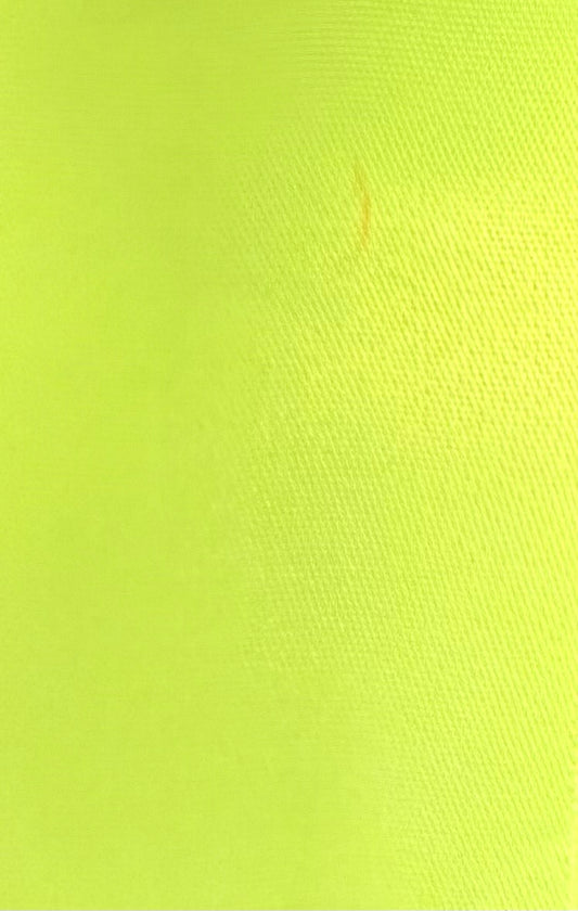 Neon Green 1.5" Single Face Polyester