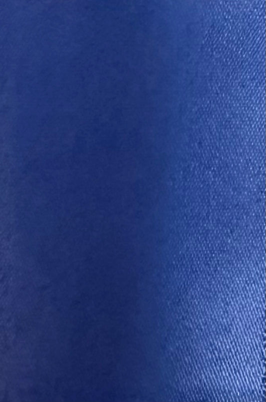 Dark Royal Blue 1.5" Single Face Polyester