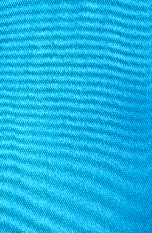 Deep Sky Blue 1.5" Single Face Polyester