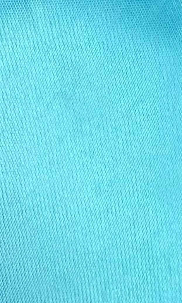 Cyan 1.5" Single Face Polyester