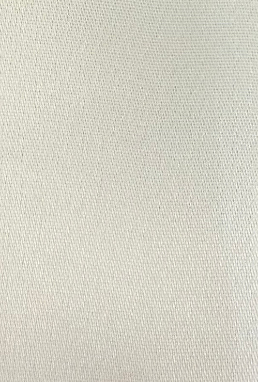 Off White 1.5" Single Face Polyester