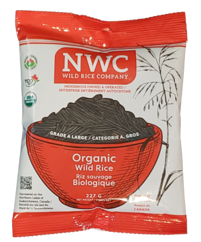 Large Organic Wild Rice – Grade A – 227g