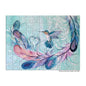 Hummingbird Feathers Puzzle - On The Go - 72 Pcs