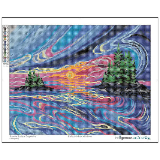 Reflect & Grow with Love Diamond Art Kit
