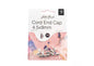Cord End Cap 4.5x9mm Silver 12pcs