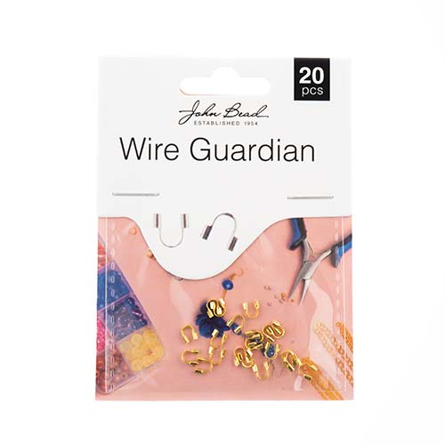 Wire Guardian 4x4mm Gold 20pcs