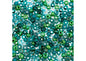 Czech Seed Beads apx 24g Vial 8/0 Retro Blue Mix
