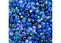 Czech Seed Beads apx 24g Vial 8/0 Deep Sea Mix