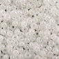 Czech Seed Beads apx. 22g Vial 8/0 OP. Pearl White