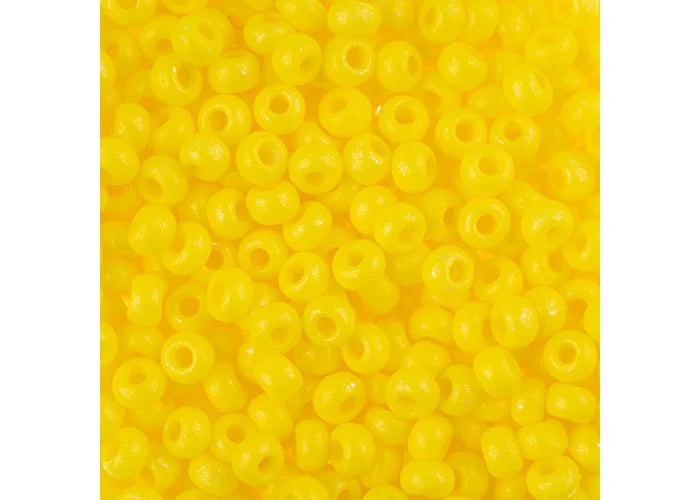 Czech Seedbead apx22g Vial 8/0 Terra Intensive Yellow