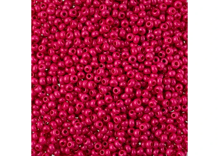 Czech Seedbead apx22g Vial 8/0 Terra Intensive Rose