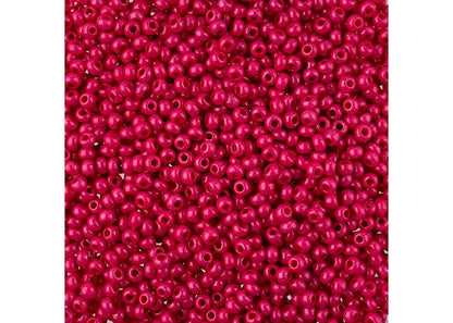 Czech Seedbead apx22g Vial 8/0 Terra Intensive Rose