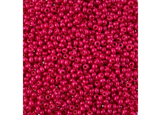 Czech Seedbead apx22g Vial 8/0 Terra Intensive Rose