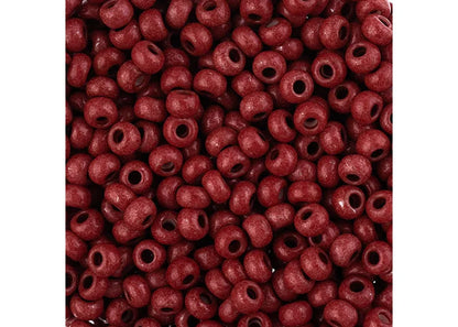 Czech Seedbead apx22g Vial 8/0 Terra Intensive Brown