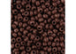 Czech Seedbead apx22g Vial 8/0 Terra Intensive Dark Brown