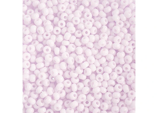 Czech Seedbead apx22g Vial 8/0 Opaque Natural Pink