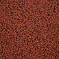 Czech Seed Bead apx 22g Vial 10/0 PermaLux Dyed Chalk Brown Matt