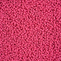 Czech Seed Bead apx 22g Vial 10/0 PermaLux Dyed Chalk Fuchsia Matt