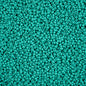 Czech Seed Bead apx 22g Vial 10/0 PermaLux Dyed Chalk Sea Green Matt