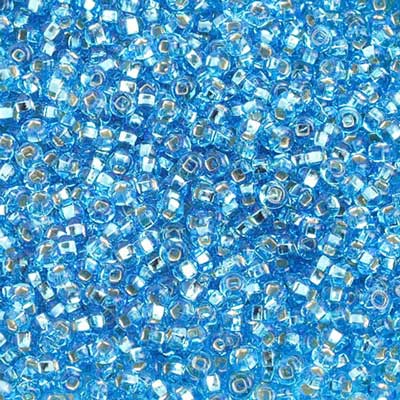 Czech Seed Beads 10/0 S/L Aqua