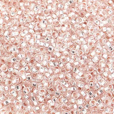 Czech Seed Beads 10/0 S/L Transparent Light Pink