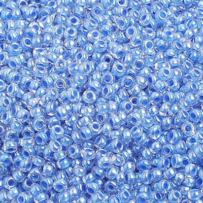 Czech Seed Beads 10/0 C/L Blue