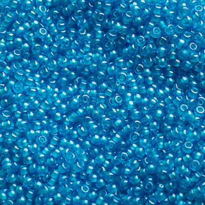 Czech Seed Beads 10/0 C/L Aqua Transparent