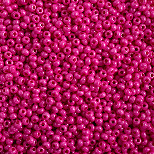 Czech Seed Beads 10/0 Terra Intensive Pink