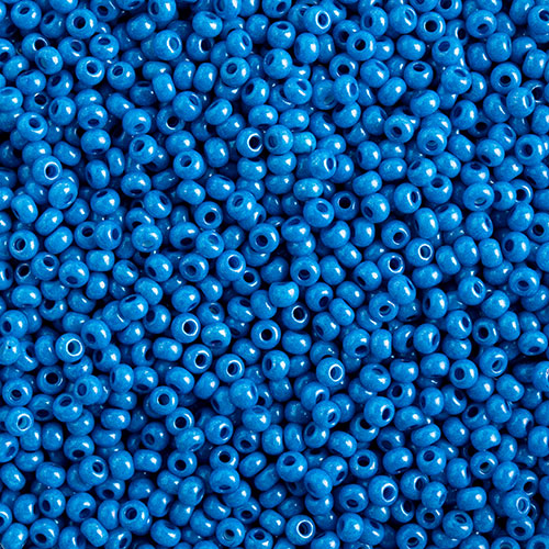 Czech Seed Beads 10/0 Terra Intensive Blue