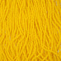 11/0 Charlotte Cut Opaque Gold Yellow Strung