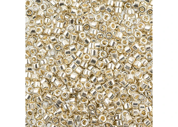 Miyuki Delica 11/0 Silver Galvanized