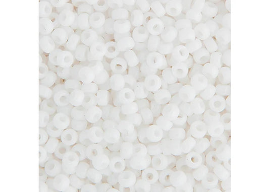 Miyuki Seed Bead 11/0 apx.22g Chalk White Opaque