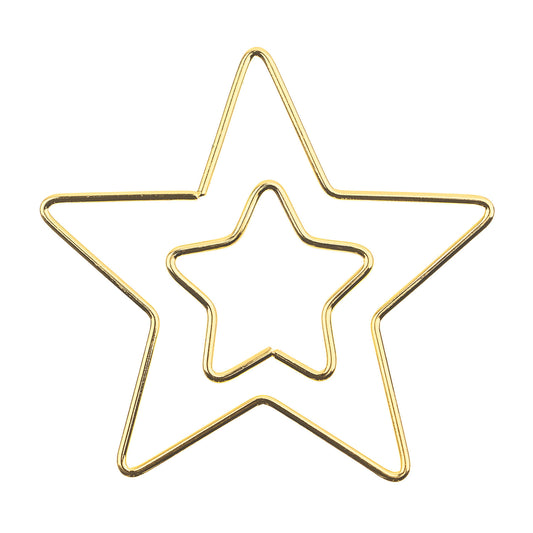 Metal Shapes Star 2pcs 50mm/110mm Iron