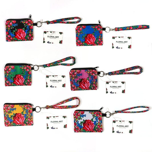 Floral Coin Bags