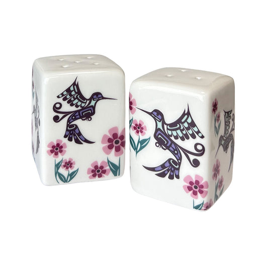 Salt & Pepper Shaker Set - Hummingbird