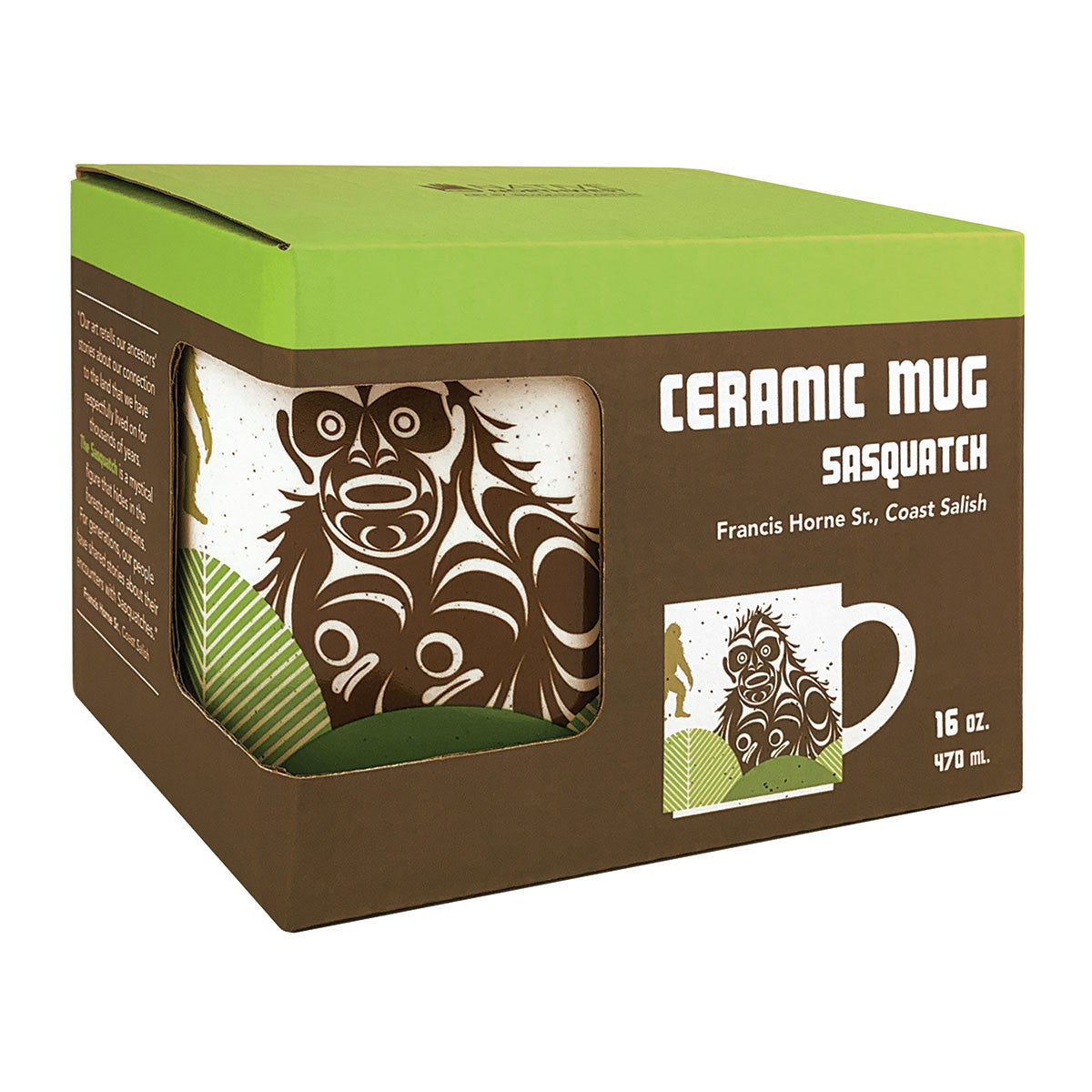 Ceramic Mug (Sasquatch)