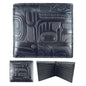 Leather Embossed Wallet - Tradition