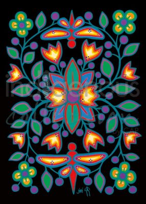 Jim Oskineegish Art Card
