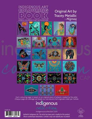 Tracey Metallic Coloring Book