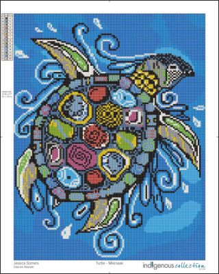 Turtle Dimond Art