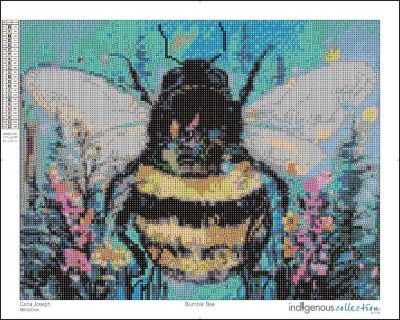 Bumble Bee Diamond Art