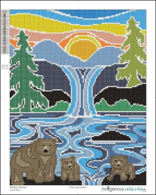 One Last Swim Dimond Art