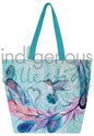 Hummingbird Feathers Canvas Bag