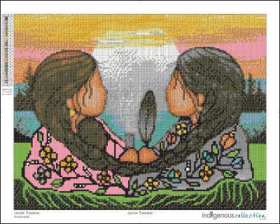 Sharing Knowledge Dimond Art